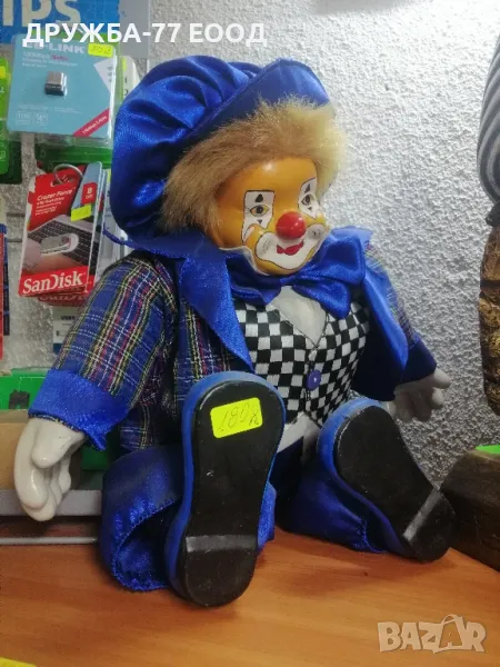 Керамичен колекционерски клоун, снимка 1