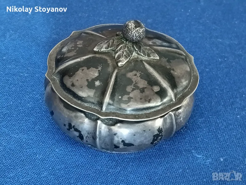 Сребърна кутийка - проба 800 - 70 гр., снимка 1
