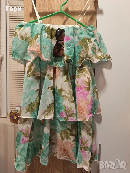 Цветна лятна рокля, снимка 1