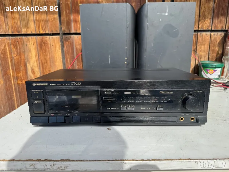 Касетъчен дек pioneer ct-223, снимка 1