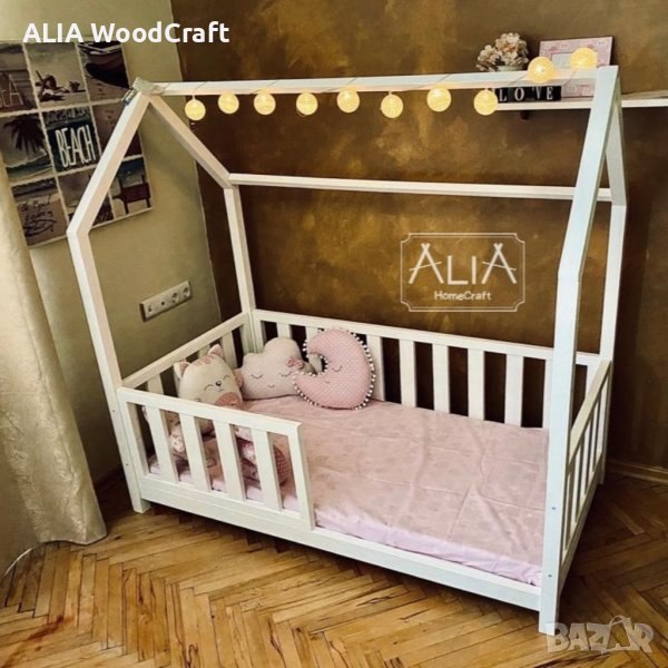 Детско легло Монтесори | модел: "ТЕДИ" | Легло къщичка, снимка 1