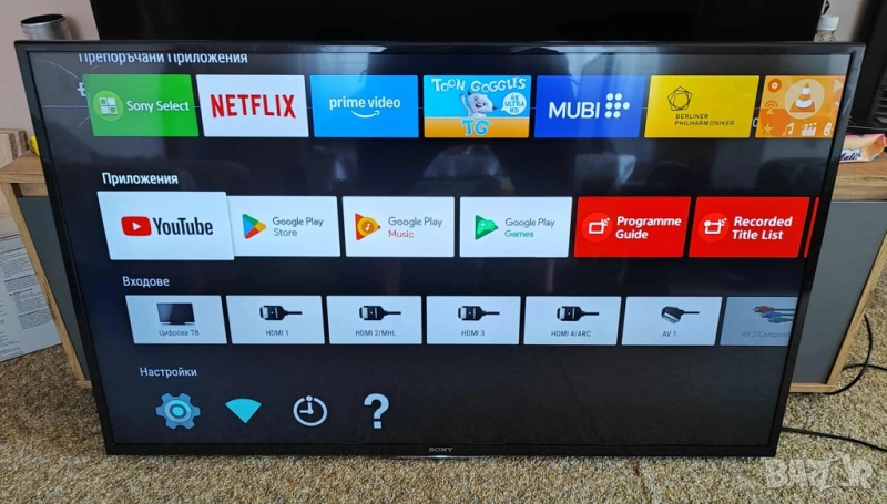 Main board 1-894-595-12 от TV SONY KD-49X8005C на части 1-980-310-11 Андроид, снимка 1