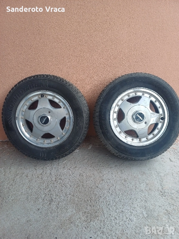 Алуминиеви джанти 14 цола свалени от мазда но стават и за други автомобили , снимка 1