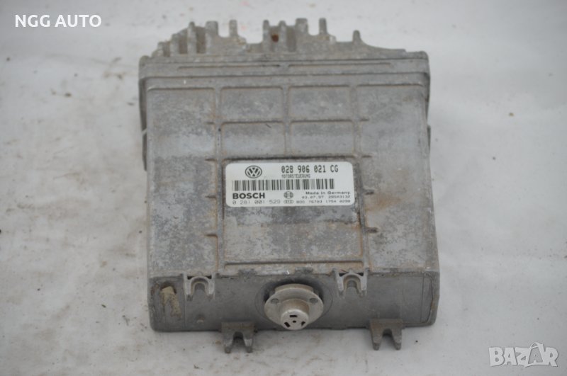 Компютър Двигател BOSCH за VW Sharan 1.9 TDI, 028 906 021 CG, 0 281 001 529, снимка 1