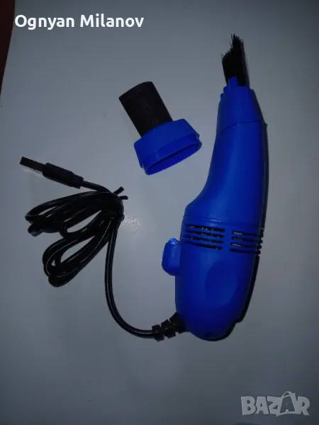  Мини eлектрическа прахосмукачка за почистване на клавиатура, снимка 1