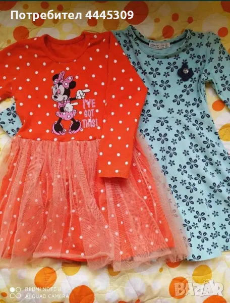 Разкошни роклички 4-5 г, снимка 1