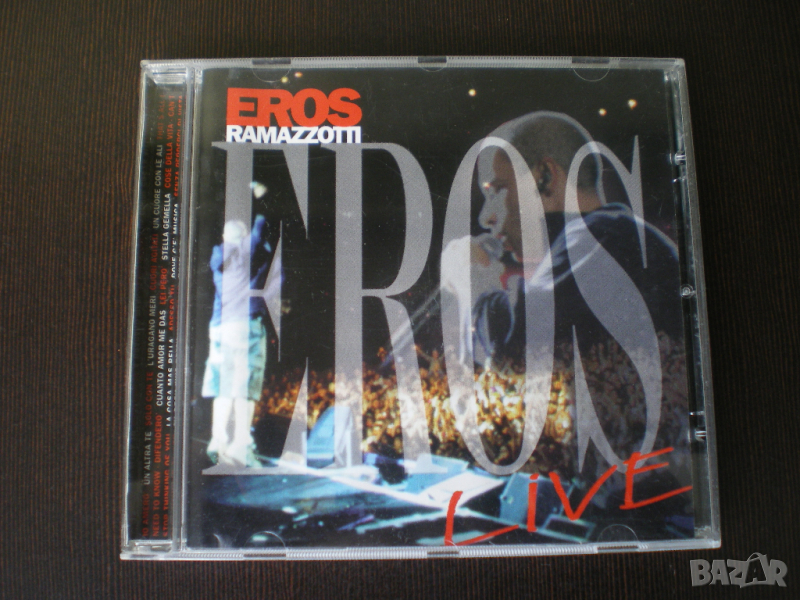 Eros Ramazzotti ‎– Eros Live 1998, снимка 1