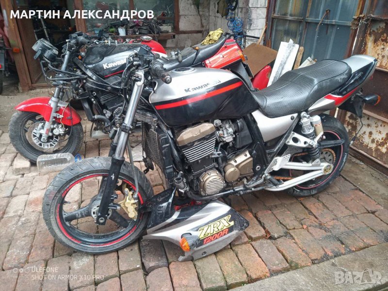 kawasaki zrx 1200s, снимка 1