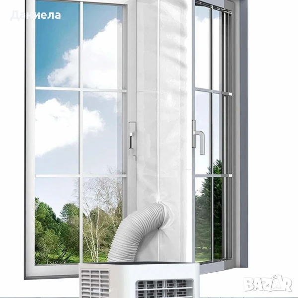 Уплътнителна завеса за прозорец HVS-1 за мобилен климатик , снимка 1