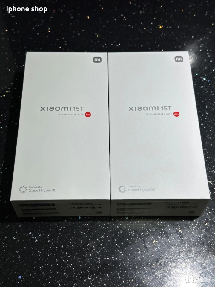 Чисто НОВИ! Xiaomi 15 T Black 256GB 12GB Ram, снимка 1
