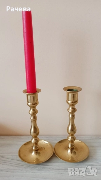 Бронзови свещници , снимка 1