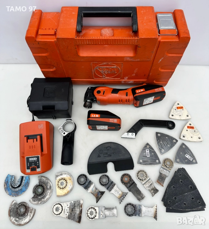 FEiN AMM700MAXX - Безчетков многофункционален инструмент 2x18V 3.0Ah, снимка 1