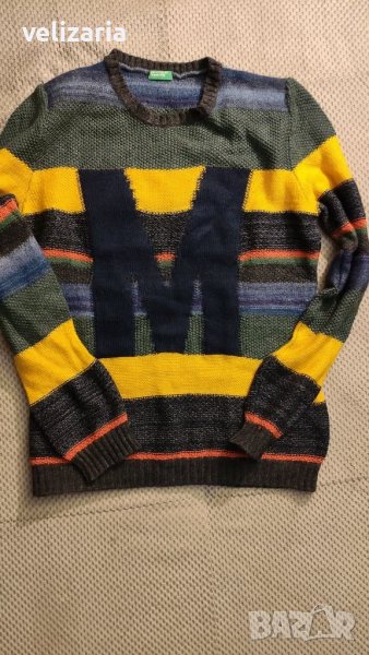 Шарен пуловер UCB 13-14 г., снимка 1