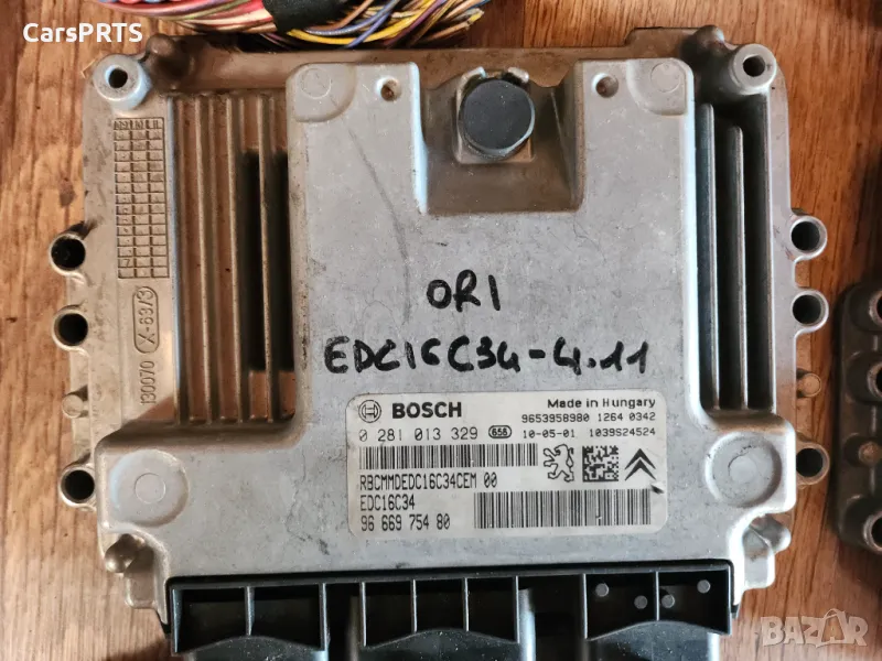 Bosch, Peugeot ECU 0281013329, снимка 1