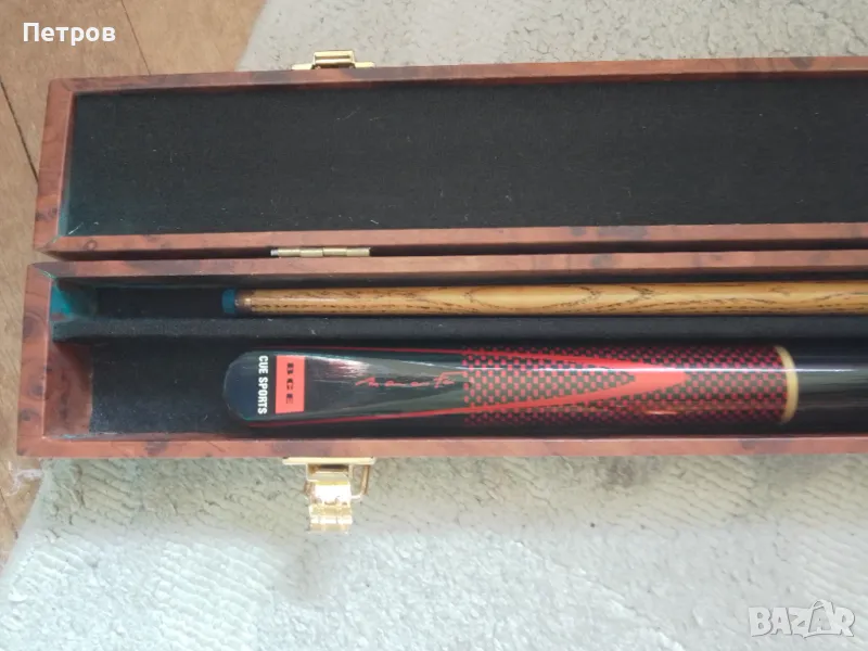 щека за билярд в куфарче, снимка 1