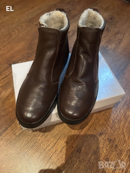 Зимни боти естествена кожа , снимка 1