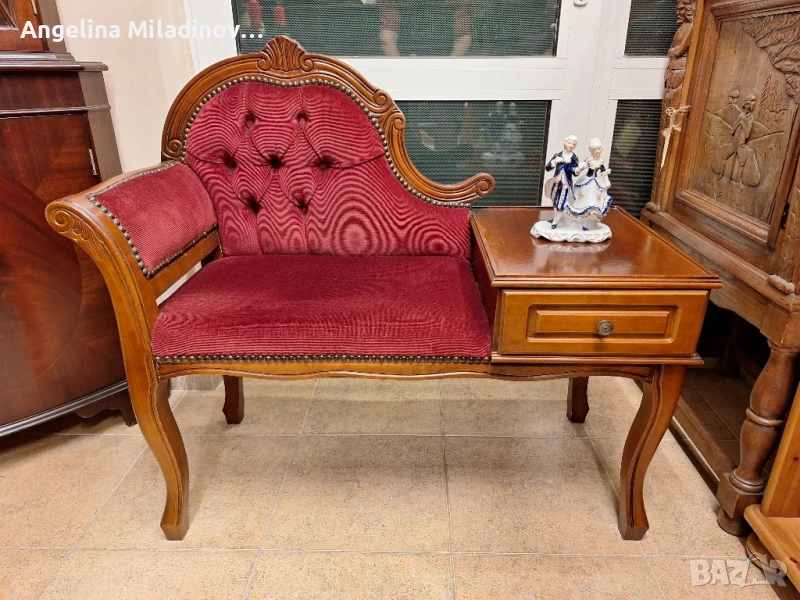 Винтидж телефонна пейка Луи XIV , снимка 1