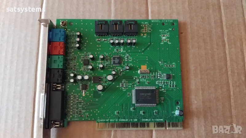 Звукова карта Creative Labs Sound Blaster 128 PCI CT4750 4CH PCI, снимка 1