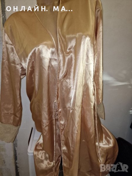 Луксозен сатенен халат Parllie. , снимка 1