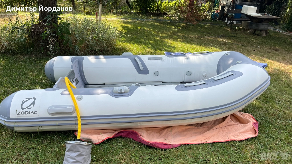 ZODIAC Cadet Alu 270 + Johnson 5 HP, снимка 1