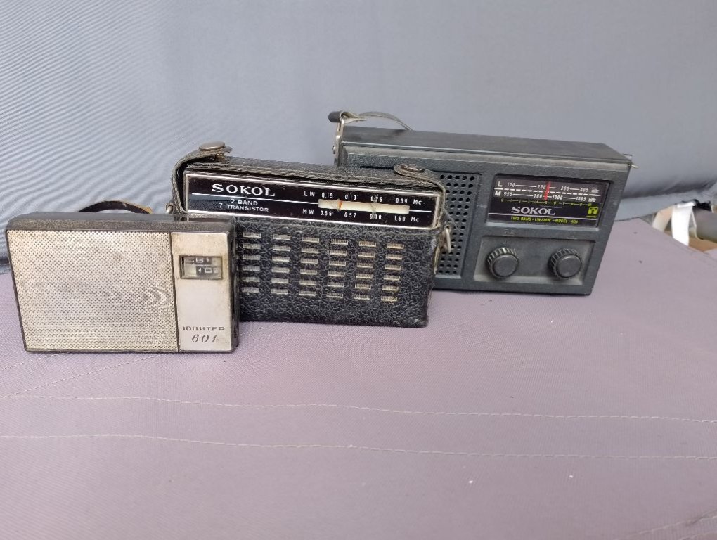 Стари радиа Сокол и Юпитер в Радиокасетофони, транзистори в гр. Самоков -  ID41804969 — Bazar.bg