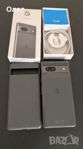 Google Pixel 7a + кутия и 2 калъфа — 110 €, снимка 2 - Други - 55951170