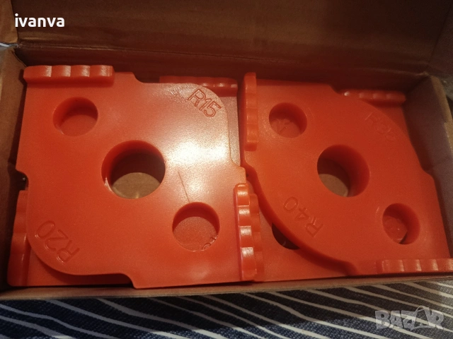 шаблони за фрезоване на ъгли (Radius Jig Router Templates)