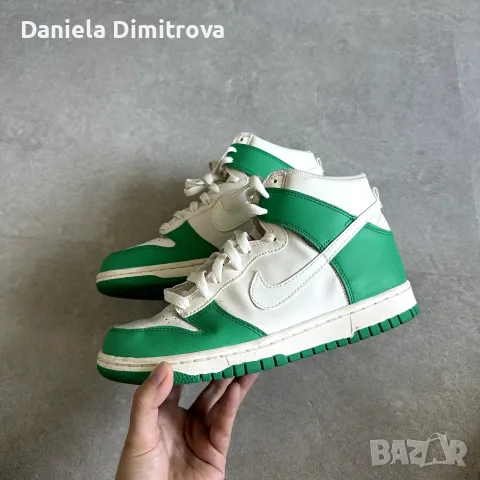 Nike Dunk High White Green