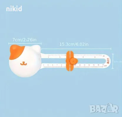 Уред Инструмент за изрязване на кръг кръгове картон хартия картички Scrapbooking тример пънч, снимка 5 - Други - 47377562