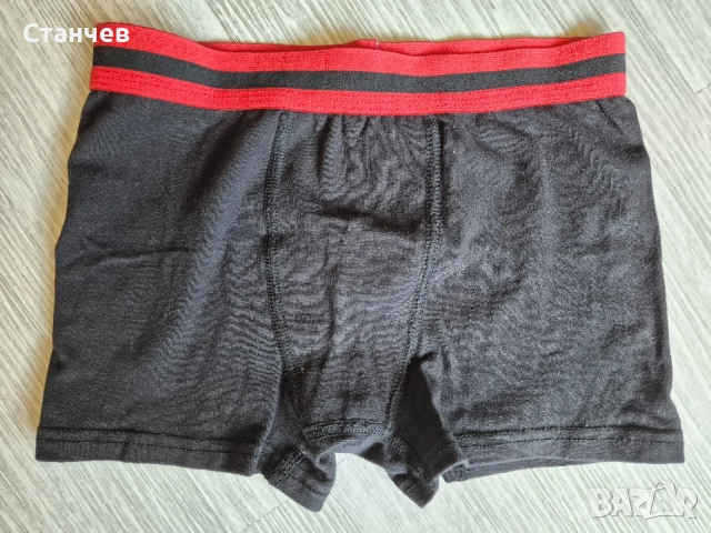 Лот от 4+1 подарък детски боксерки London Underwear, размер 9-10 години (134) -140 см Отлични / Нов, снимка 6 - Детско бельо и бански  - 55854088