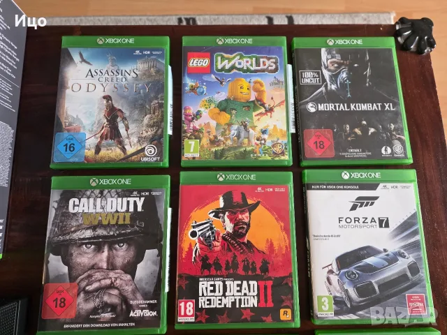 Конзола Xbox One X 1Tb + два контролера + 9бр. игри, снимка 5 - Xbox конзоли - 56041421
