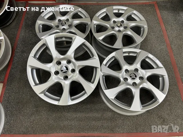 Джанти 17 Цола 5х112 VW Passat Tiguan Golf 6 7 T Roc Skoda Octavia Karoaq Super  Seat Leon, снимка 3 - Гуми и джанти - 54126521