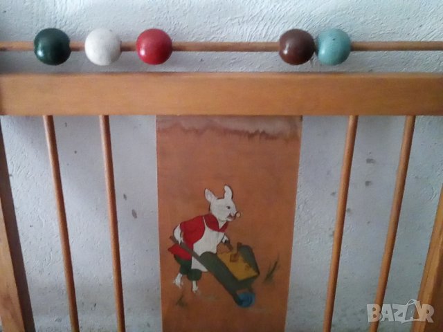 Кошара ретро дърво, снимка 2 - Бебешки легла и матраци - 42234810