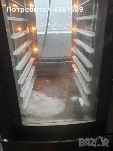 Немски конвектомат-фурна Wiesheu с пароуловител и програматор на български език, снимка 12 - Други машини и части - 53655976