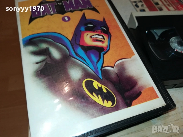 BATMAN-VHS VIDEO TAPE 1610251846, снимка 2 - Други жанрове - 52078656