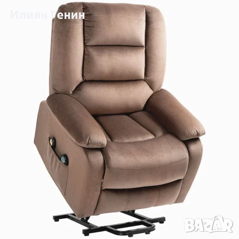 HOMCOM Повдигащ се стол с функция за масаж, снимка 4 - Дивани и мека мебел - 53503839