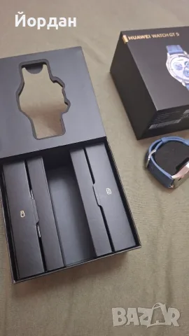 Смарт часовник Huawei GT5 46mm+Гаранция+Подарък, снимка 6 - Смарт часовници - 56135242