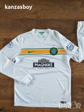 Nike FC Celtic Glasgow Hoops Third 2014/2015 - футболна мъжка блуза КАТО НОВА , снимка 4 - Спортни дрехи, екипи - 41948581