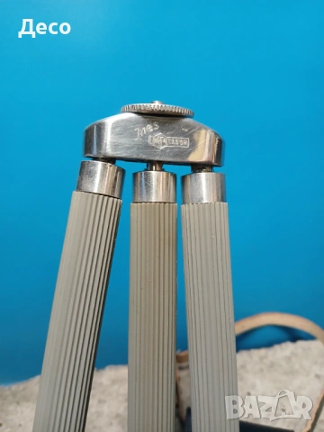 Стар статив,тринога за фотоапарат., снимка 4 - Антикварни и старинни предмети - 53477054