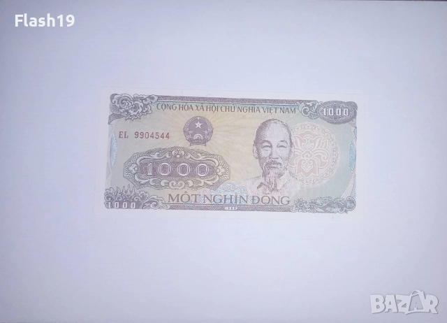 Виетнам 1000 донги 1988 UNC