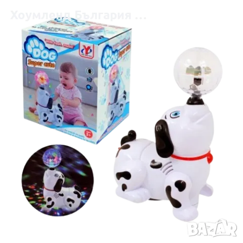 ТАНЦУВАЩО ДИСКО КУЧЕ - МУЗИКАЛНА ДЕТСКА КУЧЕ ИГРАЧКА