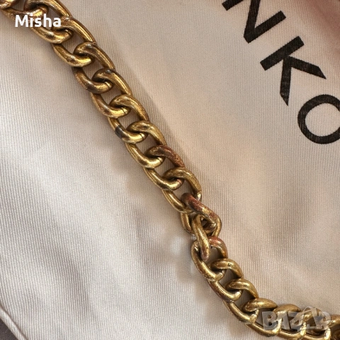 Кожена чанта PINKO голям размер, снимка 5 - Чанти - 53778056