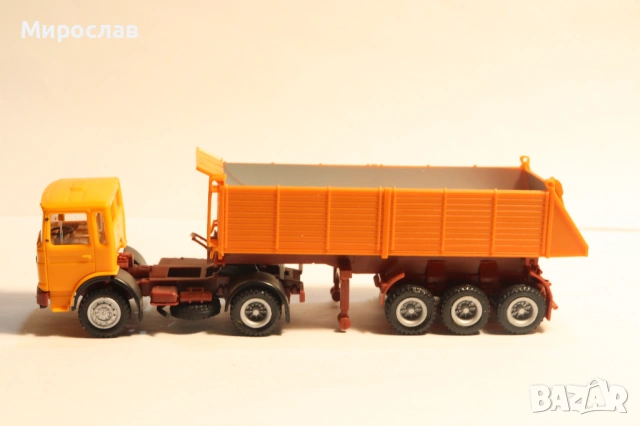 HERPA H0 1/87 MAN САМОСВАЛ ГОНДОЛА КАМИОН МОДЕЛ, снимка 2 - Колекции - 53385627
