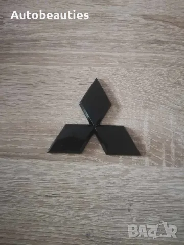 черно лого Mitsubishi 10 см, снимка 4 - Аксесоари и консумативи - 49989934