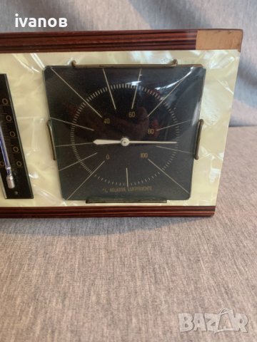 барометър  термометър влагомер, снимка 5 - Антикварни и старинни предмети - 42720560