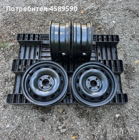 4бр.Оригинални джанти 15цола 4x108+ДАТЧИЦИ за Ford Fiesta,Ka,Focus,Mazda 2