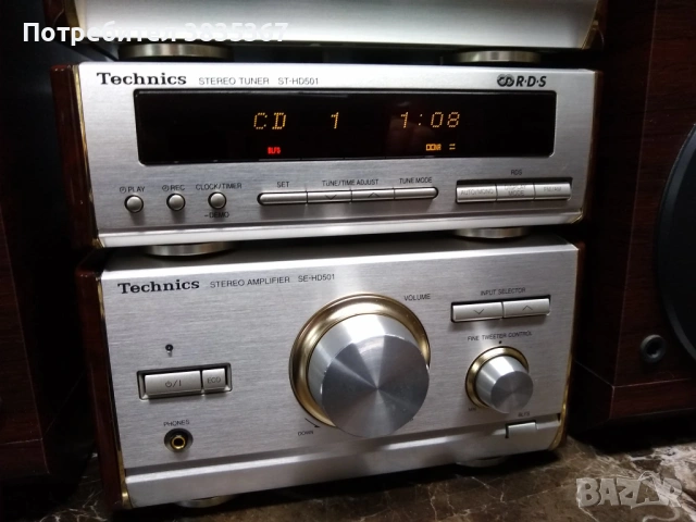 мини уредба TECHNICS, снимка 4 - Аудиосистеми - 53669989