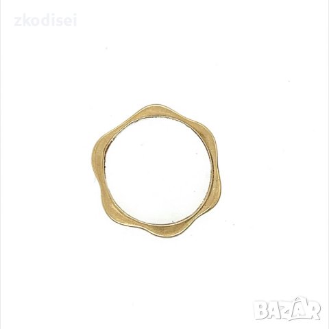 Златен дамски пръстен 1,62гр. размер:54 14кр. проба:585 модел:22342-1, снимка 2 - Пръстени - 44376114