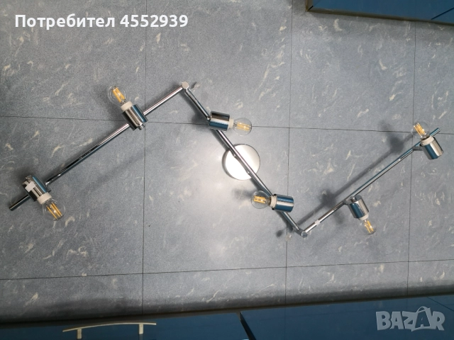 Таванно осветително тяло, снимка 6 - Лампи за таван - 52395183