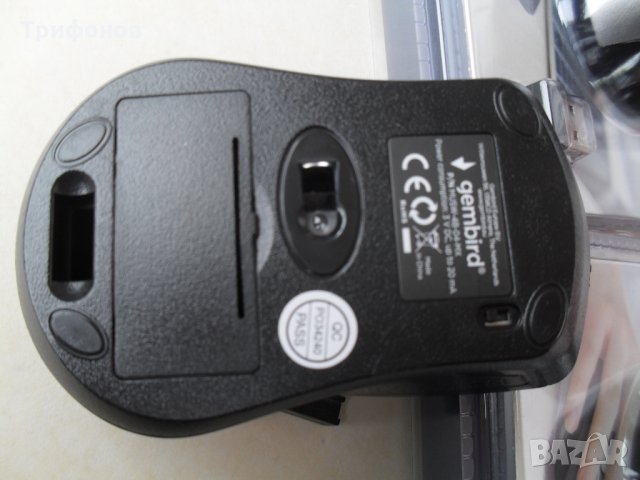 МИШКА НОВА безжична гейм ОРИГИНАЛ «Gembird»ХОЛАНДИЯ, 2.4 Ghz, 1600 DPI, за компютър /лаптоп, ИГРИ, снимка 6 - Клавиатури и мишки - 34438105